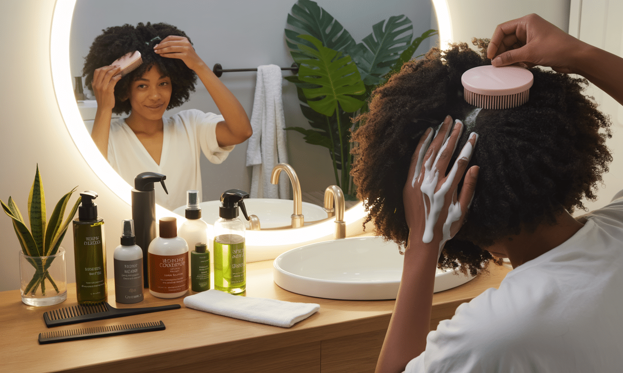 Afro Sublime : Les Secrets d’une Routine Capillaire Saine